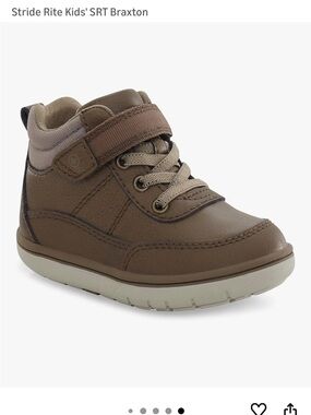 Stride Rite NEW toddler boys brown 8.5 Braxton